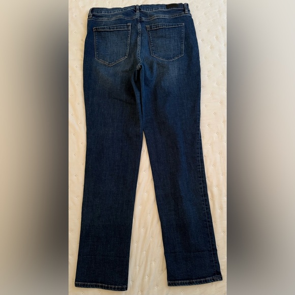 Nicole Miller ~ Tribeca ~ Mid Rise Straight Leg Jeans - Picture 3 of 4